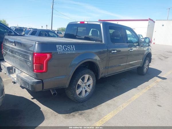 2017 FORD F-150 PLATINUM