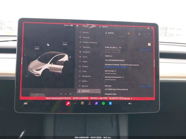 2022 TESLA MODEL Y