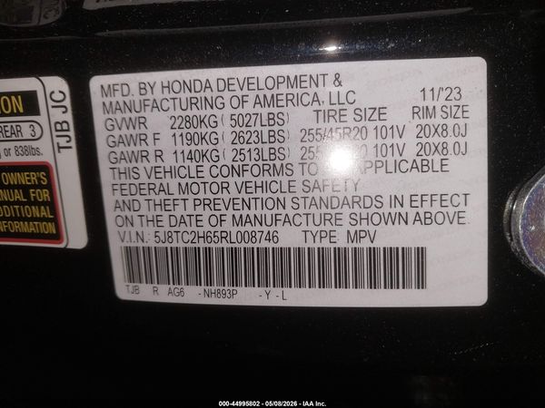 2024 ACURA RDX A-SPEC PACKAGE