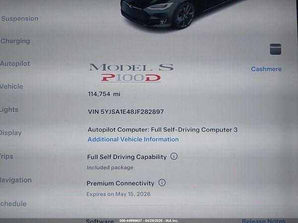 2018 TESLA MODEL S