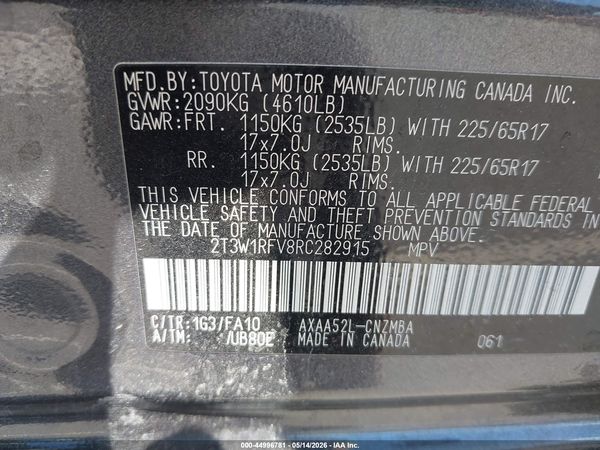 2024 TOYOTA RAV4 XLE