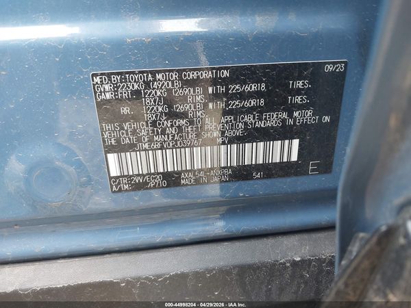 2023 TOYOTA RAV4 HYBRID XSE