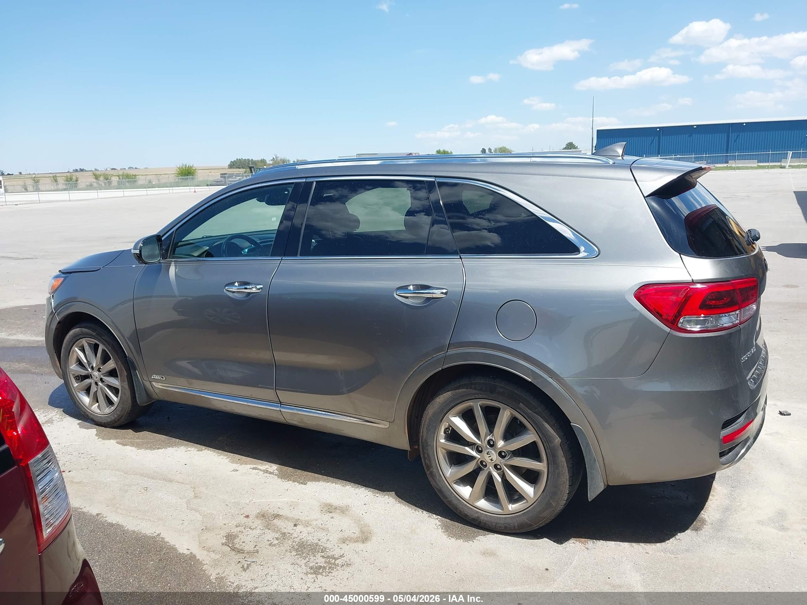 2018 KIA SORENTO 3.3L SXL
