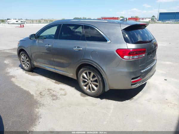 2018 KIA SORENTO 3.3L SXL