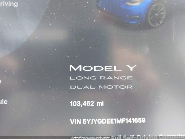2021 TESLA MODEL Y