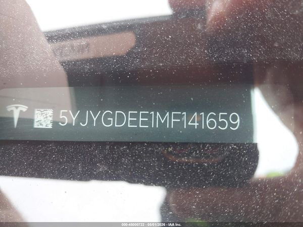 2021 TESLA MODEL Y