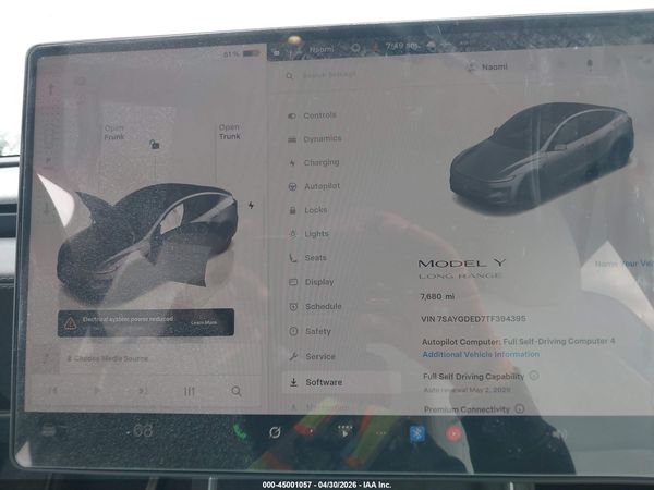 2026 TESLA MODEL Y
