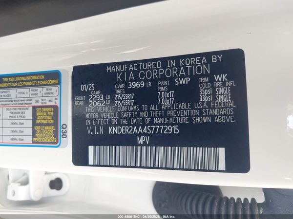 2025 KIA SELTOS EX