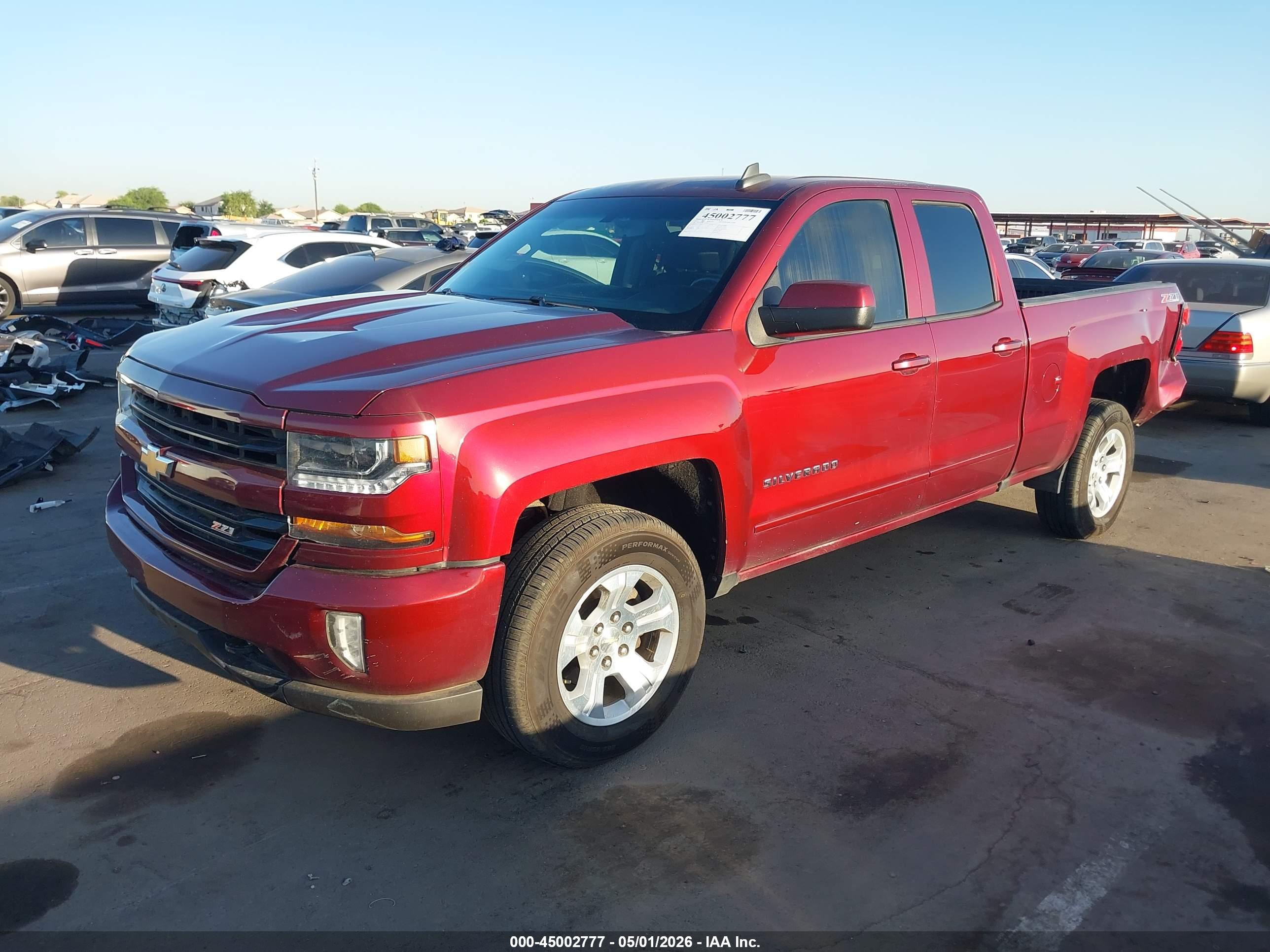 2017 CHEVROLET SILVERADO 1500 2LT — I2