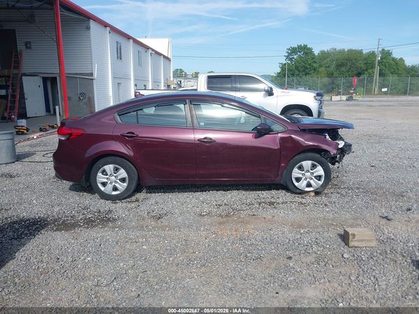 2018 KIA FORTE LX