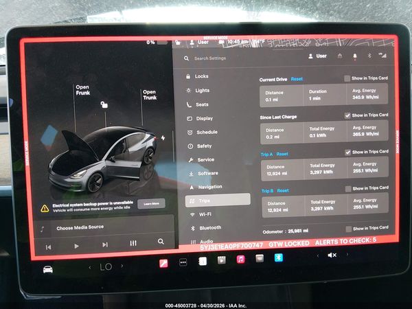 2023 TESLA MODEL 3 REAR-WHEEL DRIVE