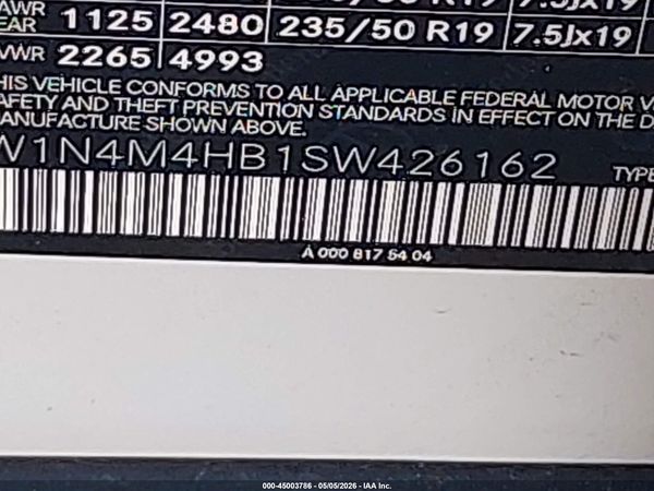 2025 MERCEDES-BENZ GLB 250 4MATIC