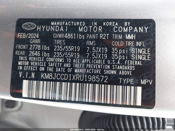 2024 HYUNDAI TUCSON HYBRID SEL CONVENIENCE