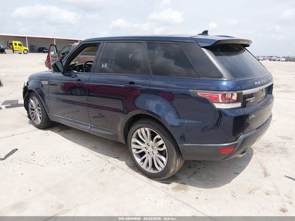 2016 LAND ROVER RANGE ROVER SPORT 3.0L V6 SUPERCHARGED HSE — I3