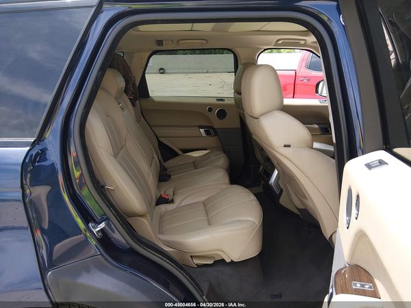 2016 LAND ROVER RANGE ROVER SPORT 3.0L V6 SUPERCHARGED HSE — I8