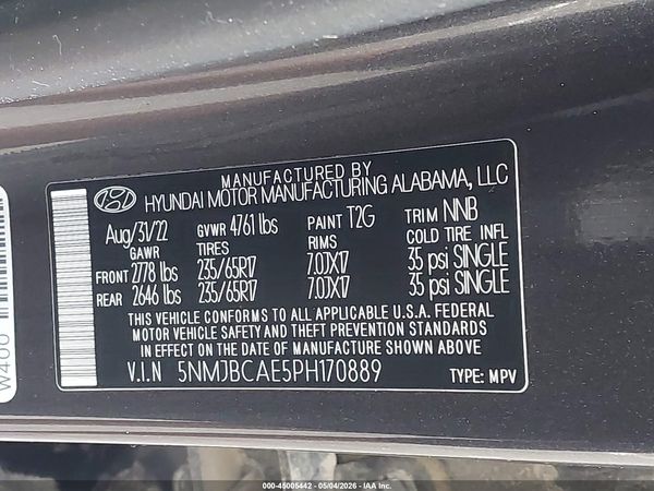 2023 HYUNDAI TUCSON SEL