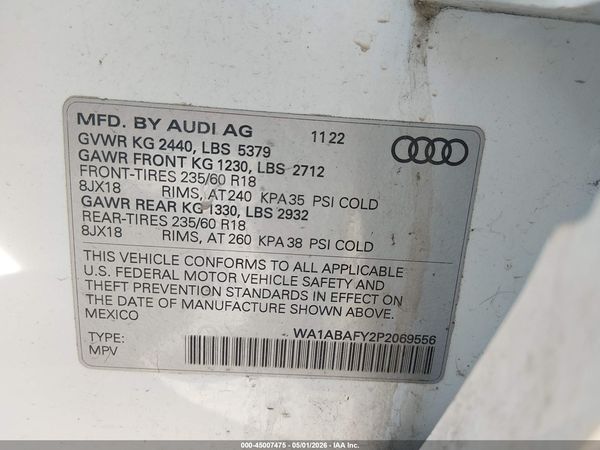 2023 AUDI Q5