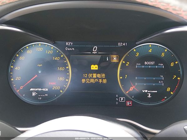 2020 MERCEDES-BENZ AMG C 63 AMG C63