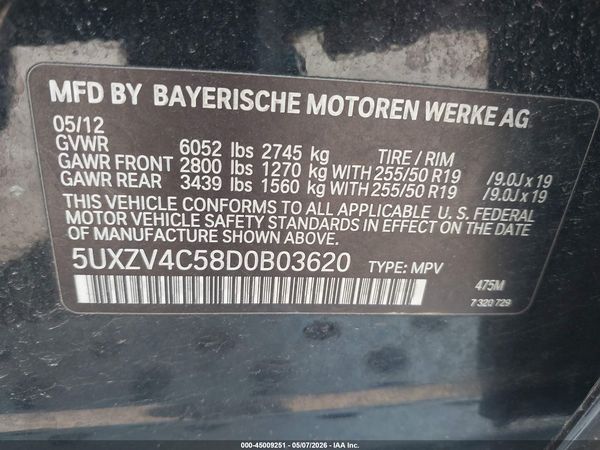 2013 BMW X5