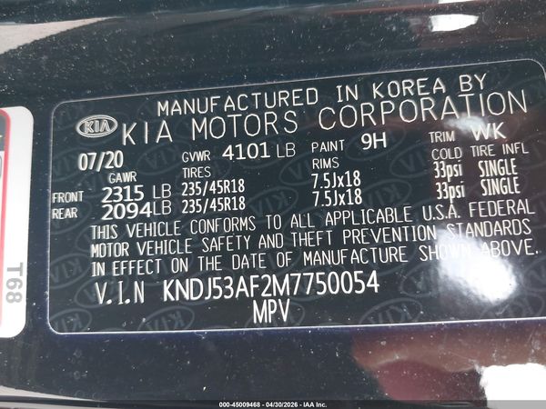 2021 KIA SOUL TURBO