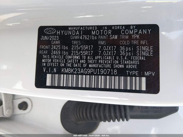 2023 HYUNDAI KONA ELECTRIC SE