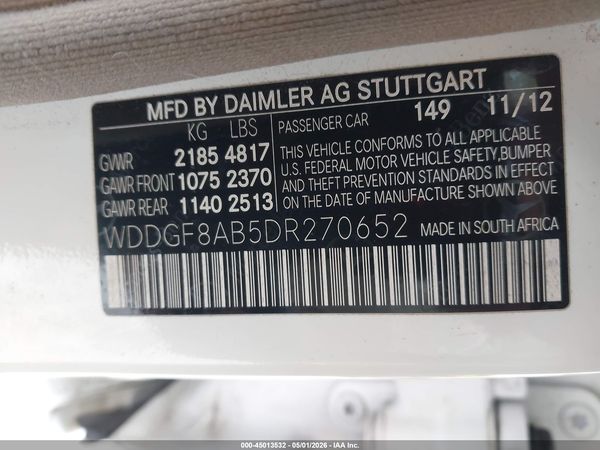 2013 MERCEDES-BENZ C 300 LUXURY 4MATIC
