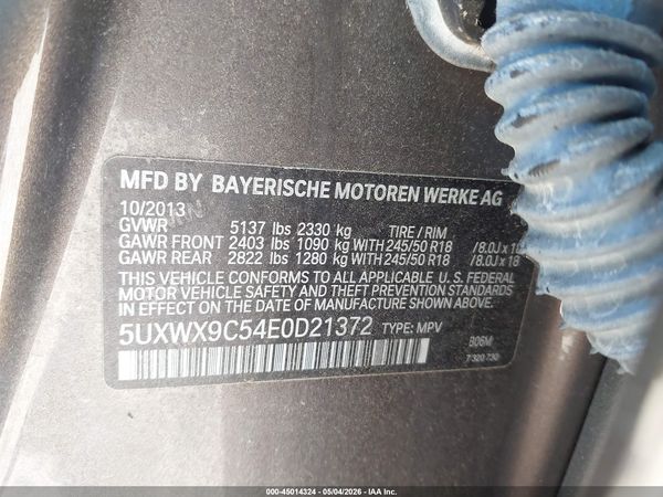 2014 BMW X3 XDRIVE28I