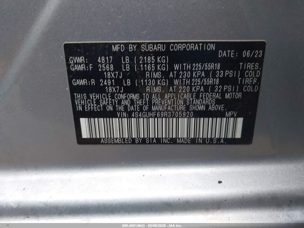 2024 SUBARU CROSSTREK SPORT