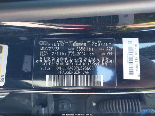 2023 HYUNDAI ELANTRA SE