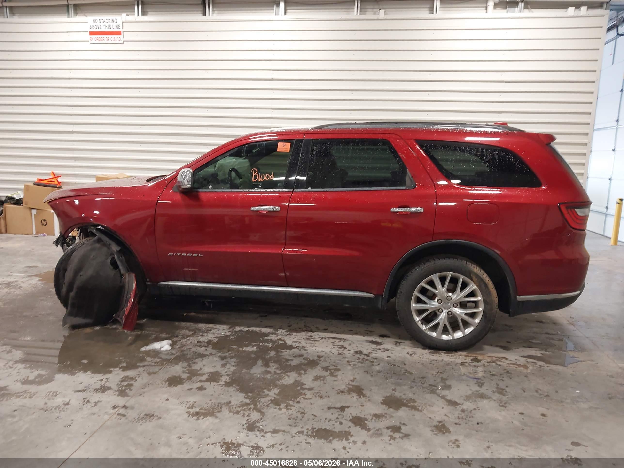 2015 DODGE DURANGO CITADEL