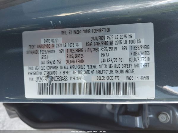 2021 MAZDA CX-5 CARBON EDITION