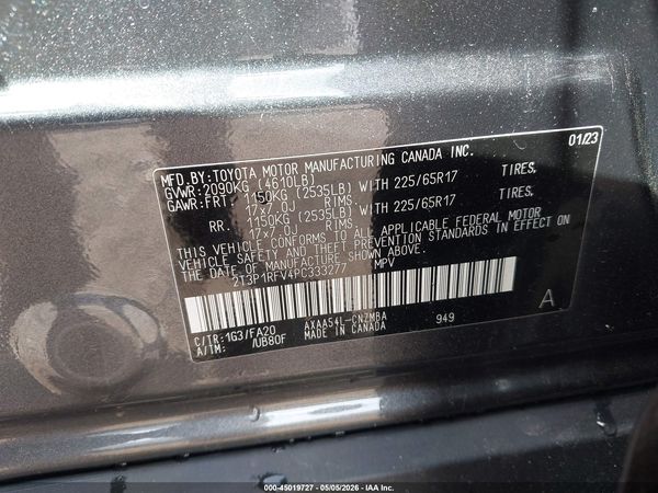 2023 TOYOTA RAV4 XLE