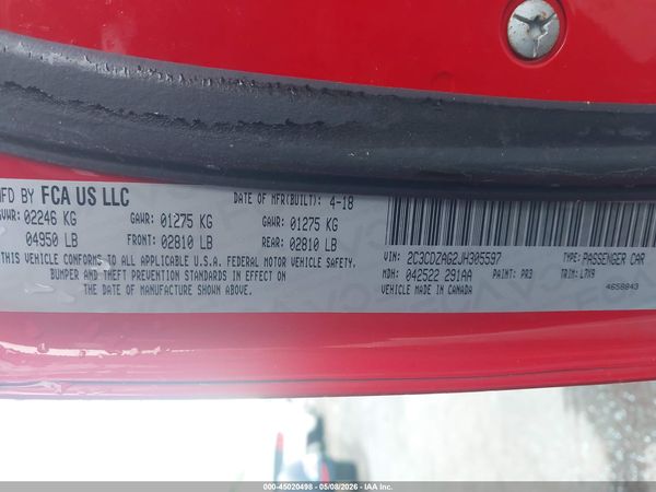 2018 DODGE CHALLENGER SXT