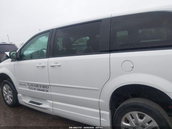 2017 DODGE GRAND CARAVAN SE — I117