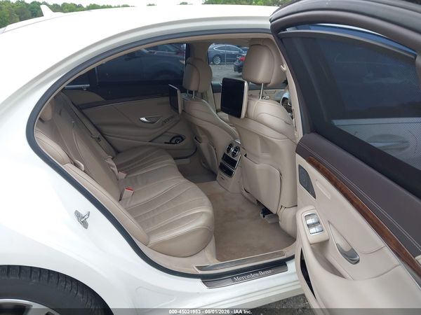 2016 MERCEDES-BENZ S 550 S550