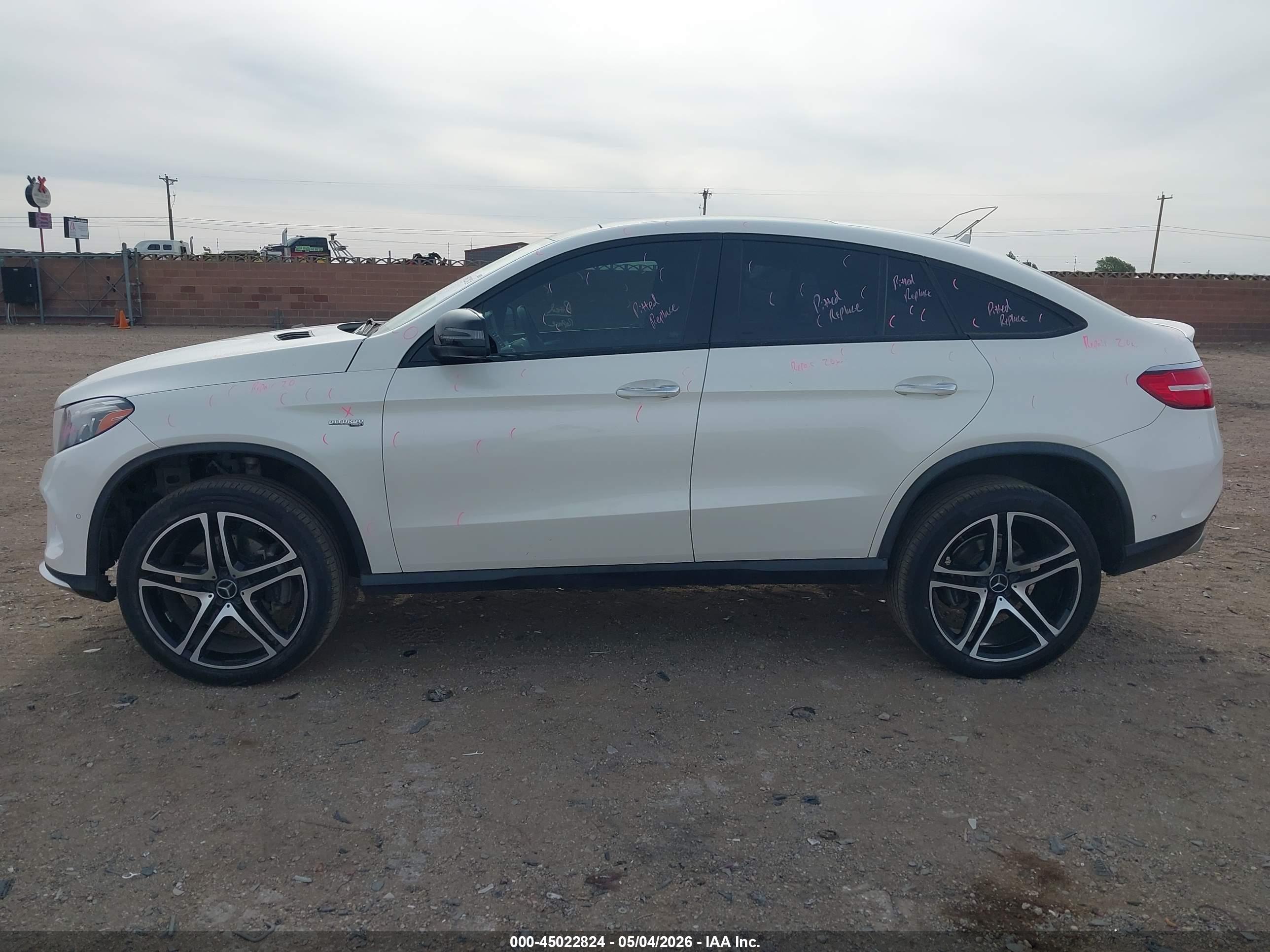 2017 MERCEDES-BENZ AMG GLE 43 COUPE 4MATIC