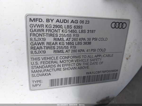 2023 AUDI Q7