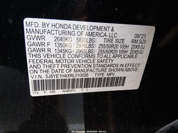 2024 ACURA MDX TECHNOLOGY PACKAGE