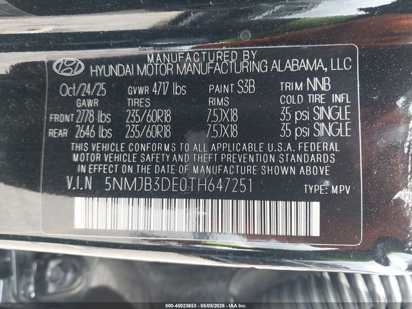 2026 HYUNDAI TUCSON SEL