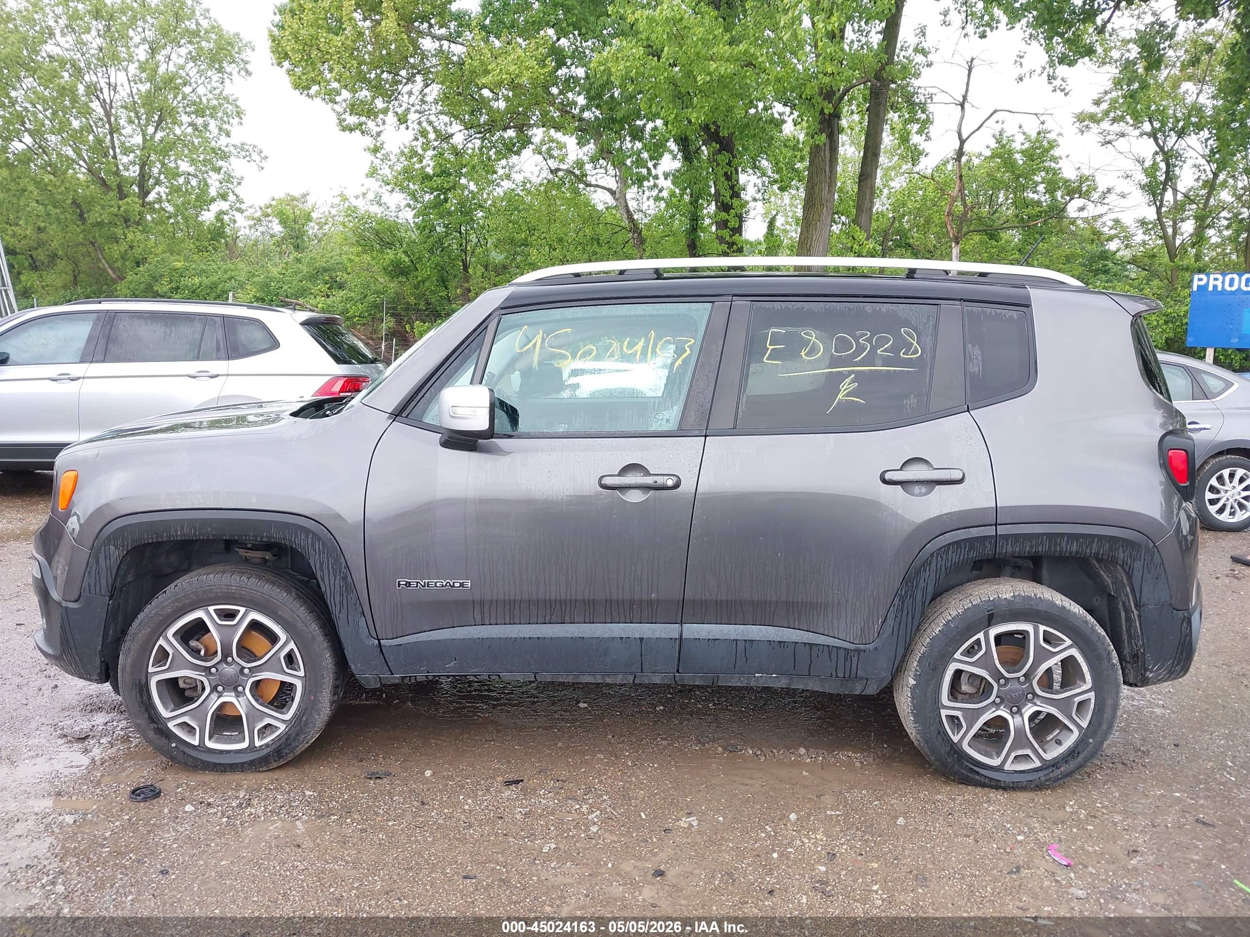 2017 JEEP RENEGADE LIMITED 4X4