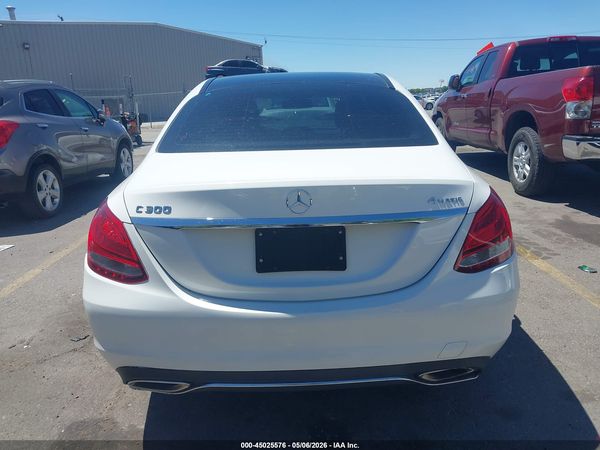 2015 MERCEDES-BENZ C 300 4MATIC