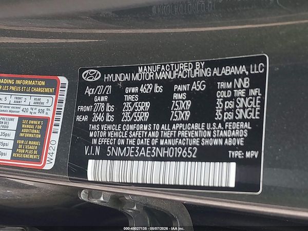 2022 HYUNDAI TUCSON LIMITED