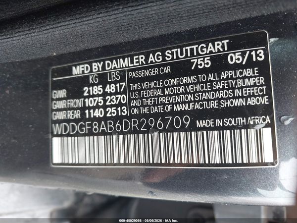 2013 MERCEDES-BENZ C 300 SPORT 4MATIC