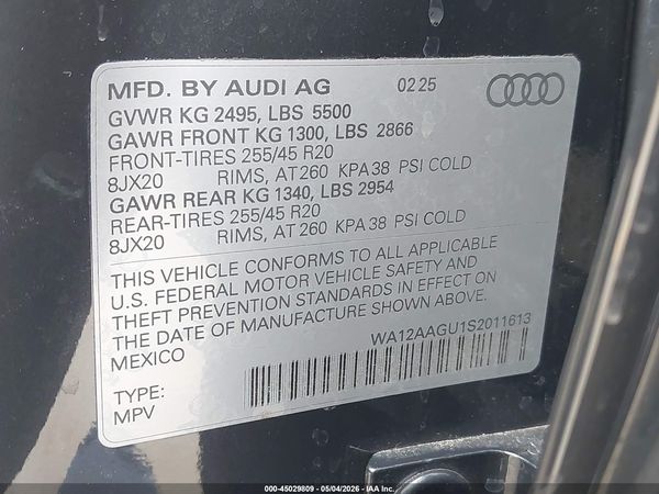 2025 AUDI ALL-NEW Q5