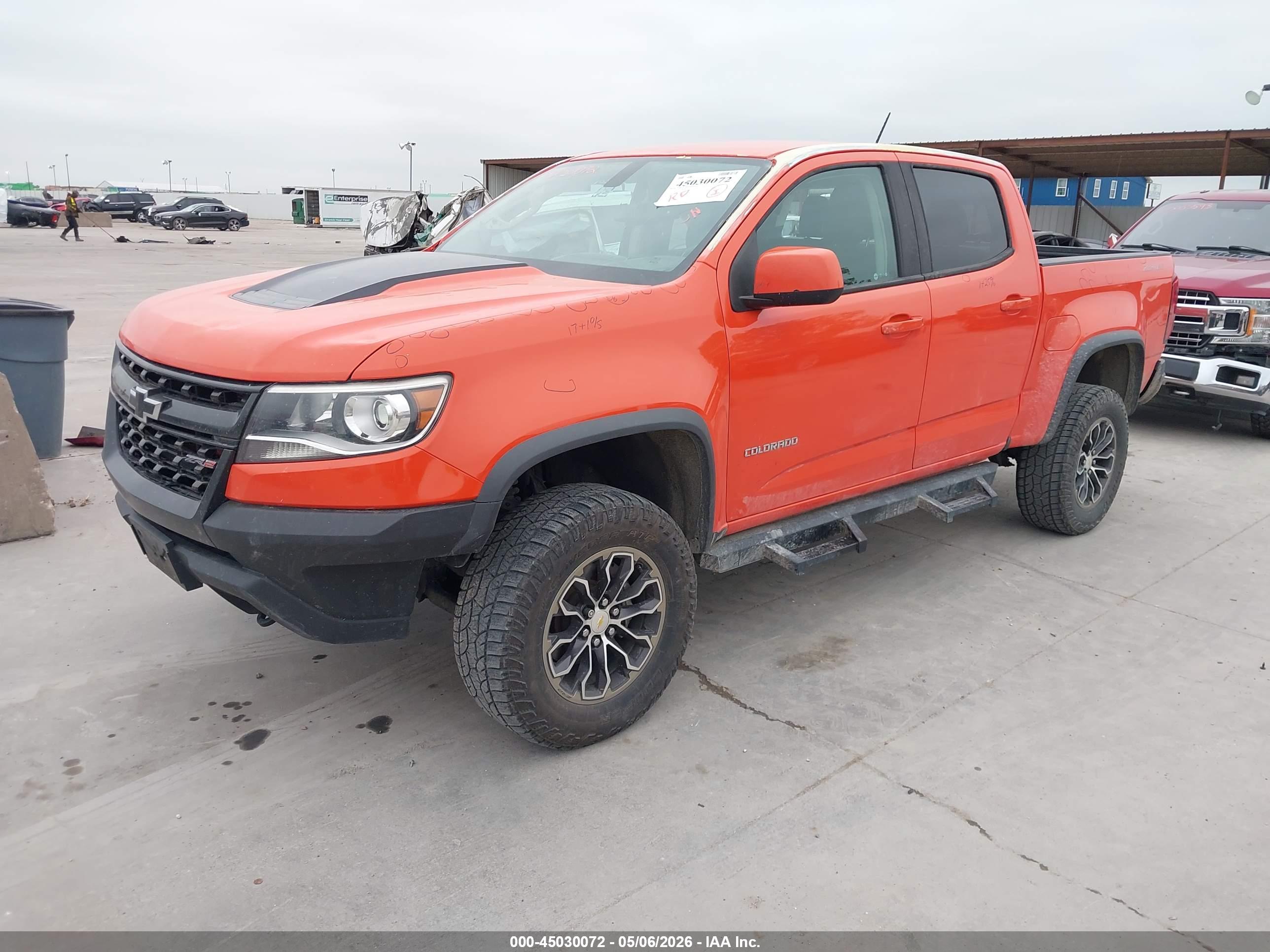 2020 CHEVROLET COLORADO 4WD  SHORT BOX ZR2 — I2