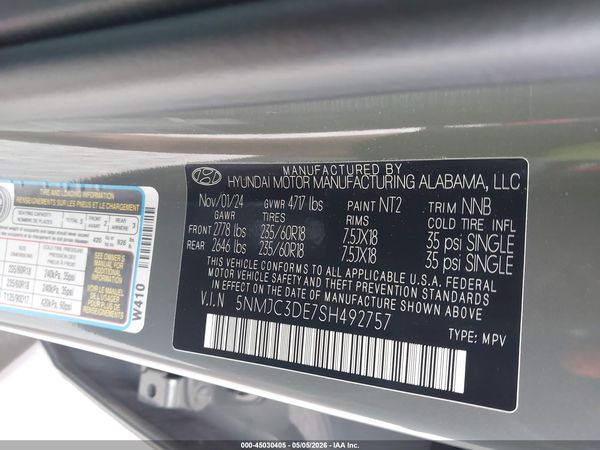2025 HYUNDAI TUCSON SEL CONVENIENCE