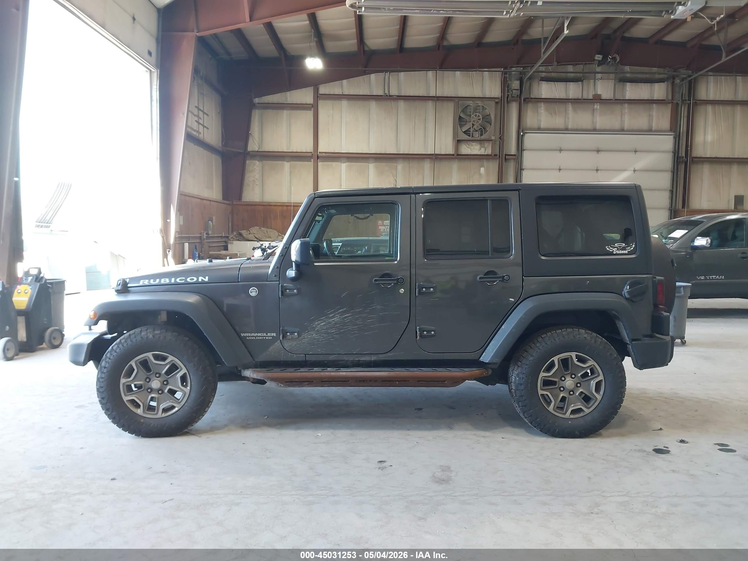 2017 JEEP WRANGLER UNLIMITED RUBICON 4X4