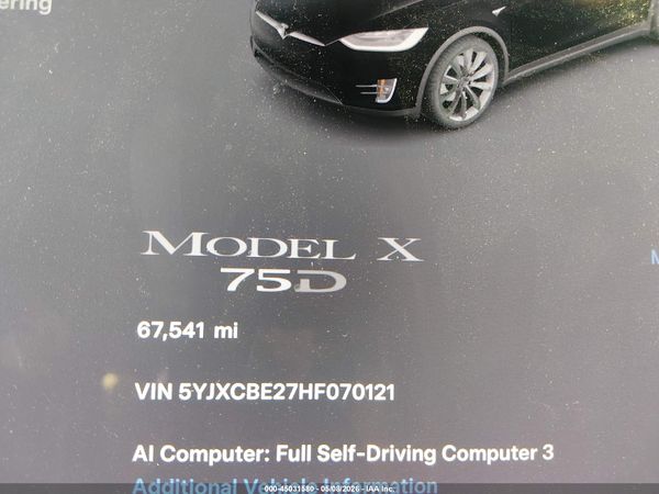 2017 TESLA MODEL X