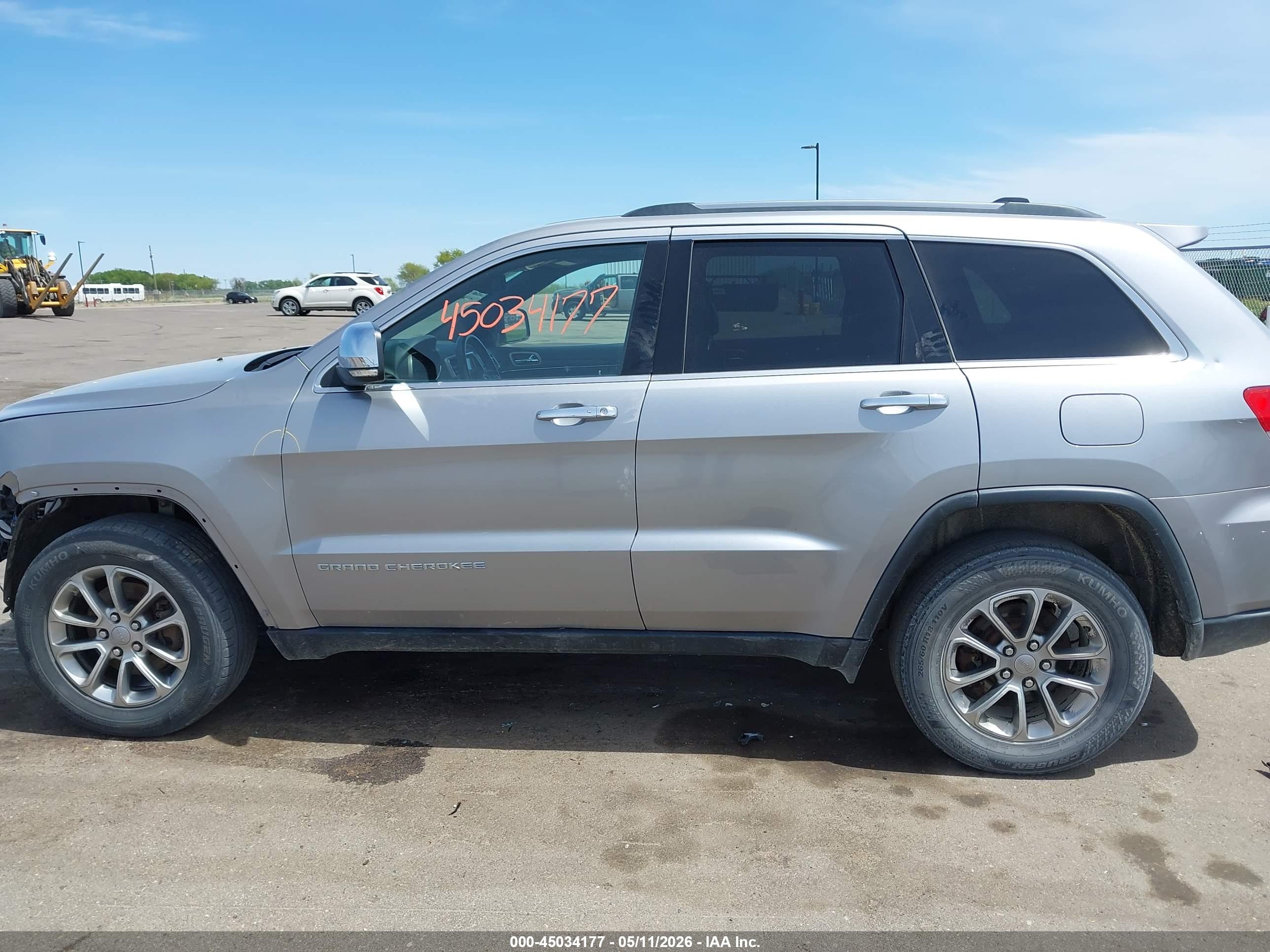 2016 JEEP GRAND CHEROKEE LIMITED