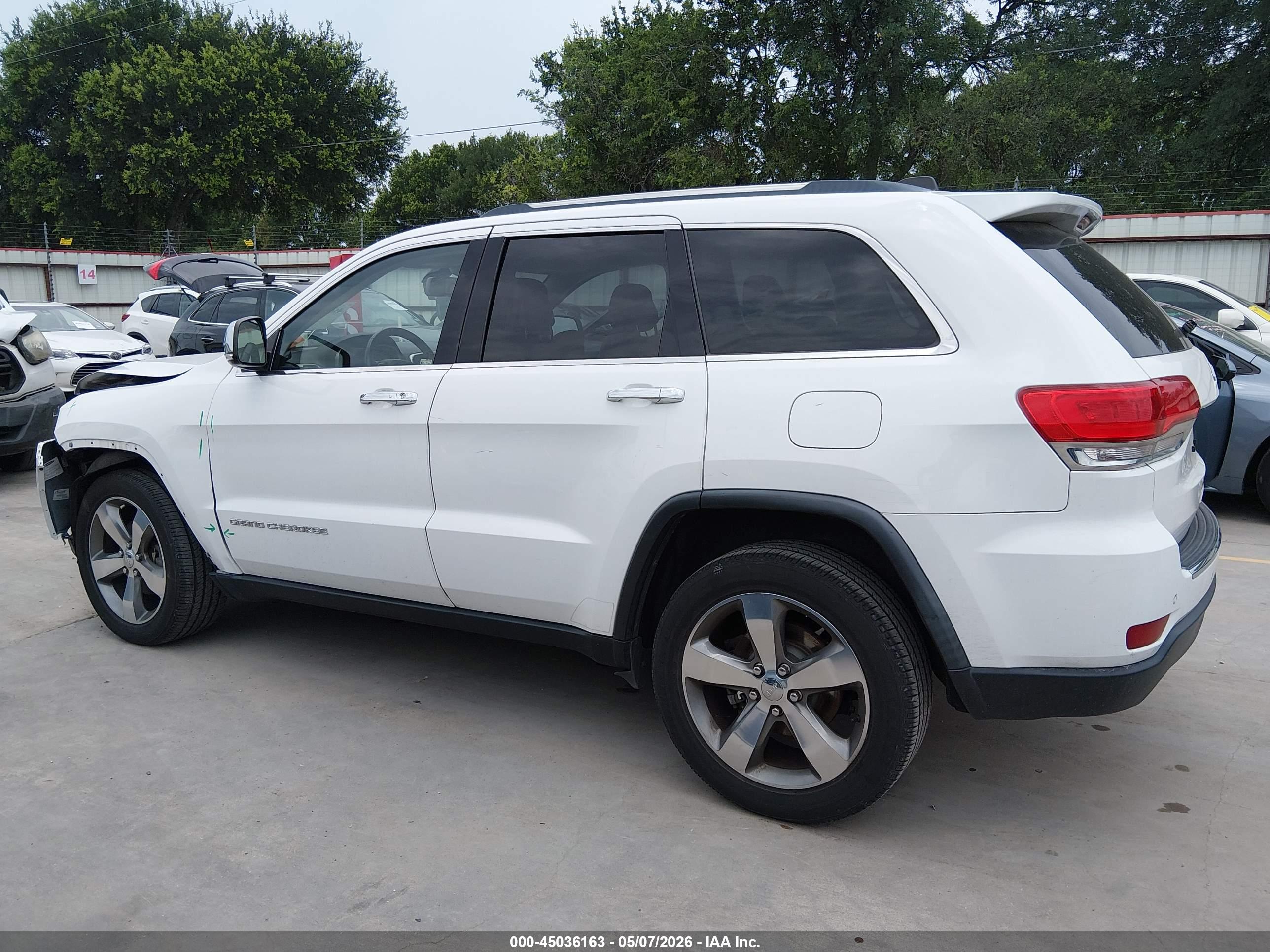 2016 JEEP GRAND CHEROKEE LIMITED